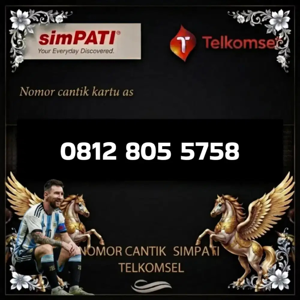 Nomor cantik simpati Telkomsel super seri bos maju mapan