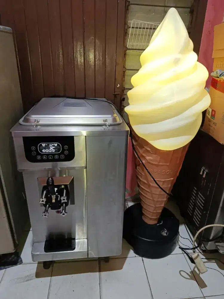 Jual mesin soft ice cream 1 tuas