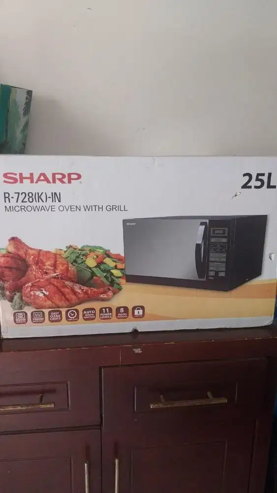 new microwave oven sharp