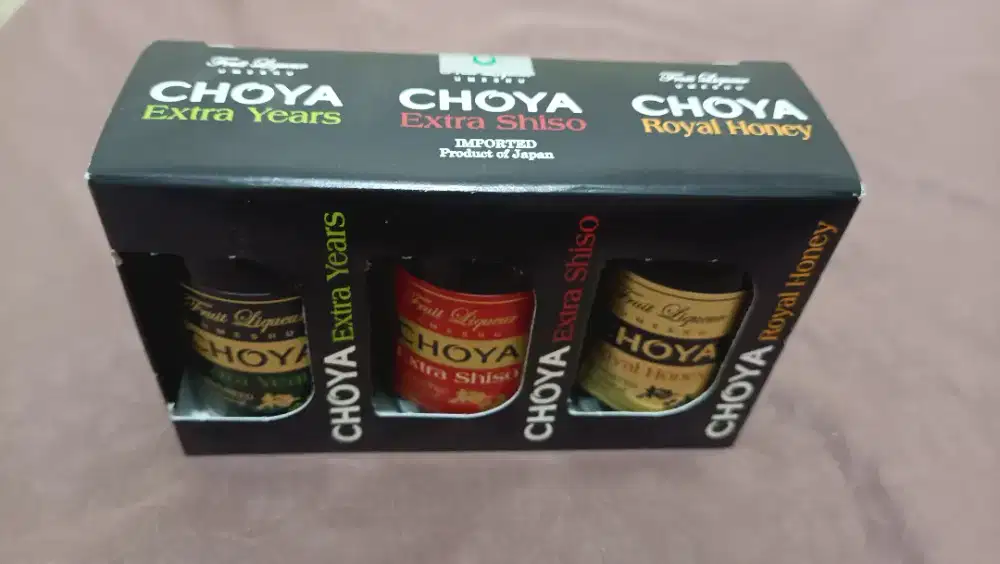 CHOYA Extra series miniature set 3(50ml)