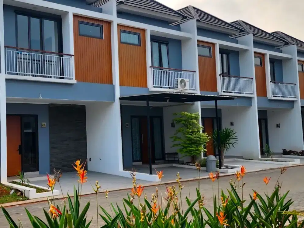 Jual Cepat Rumah Baru 3 Kamar Tidur Dalam Cluster, Lokasi Reni Jaya Dekat Plaza Pamulang. bisa KPR