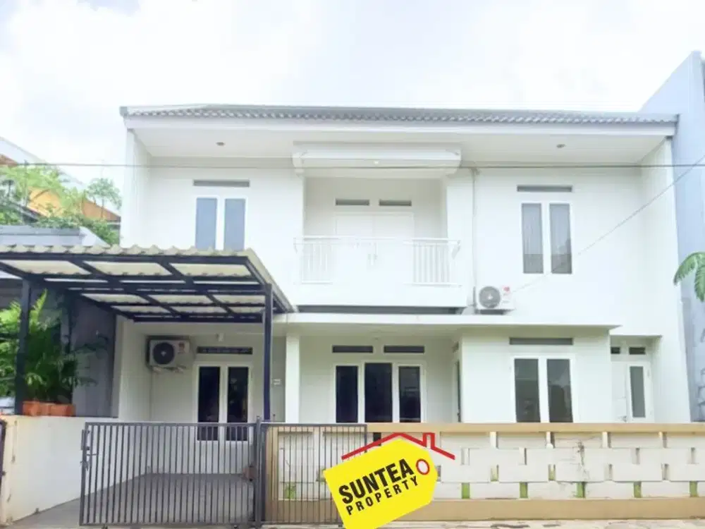 dalam cluster di sektor 6 bintaro dekat dengan pintu tol one gate system