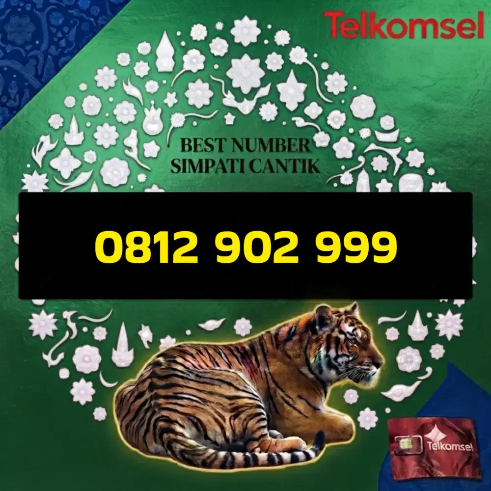 Nomor cantik simpati Telkomsel super