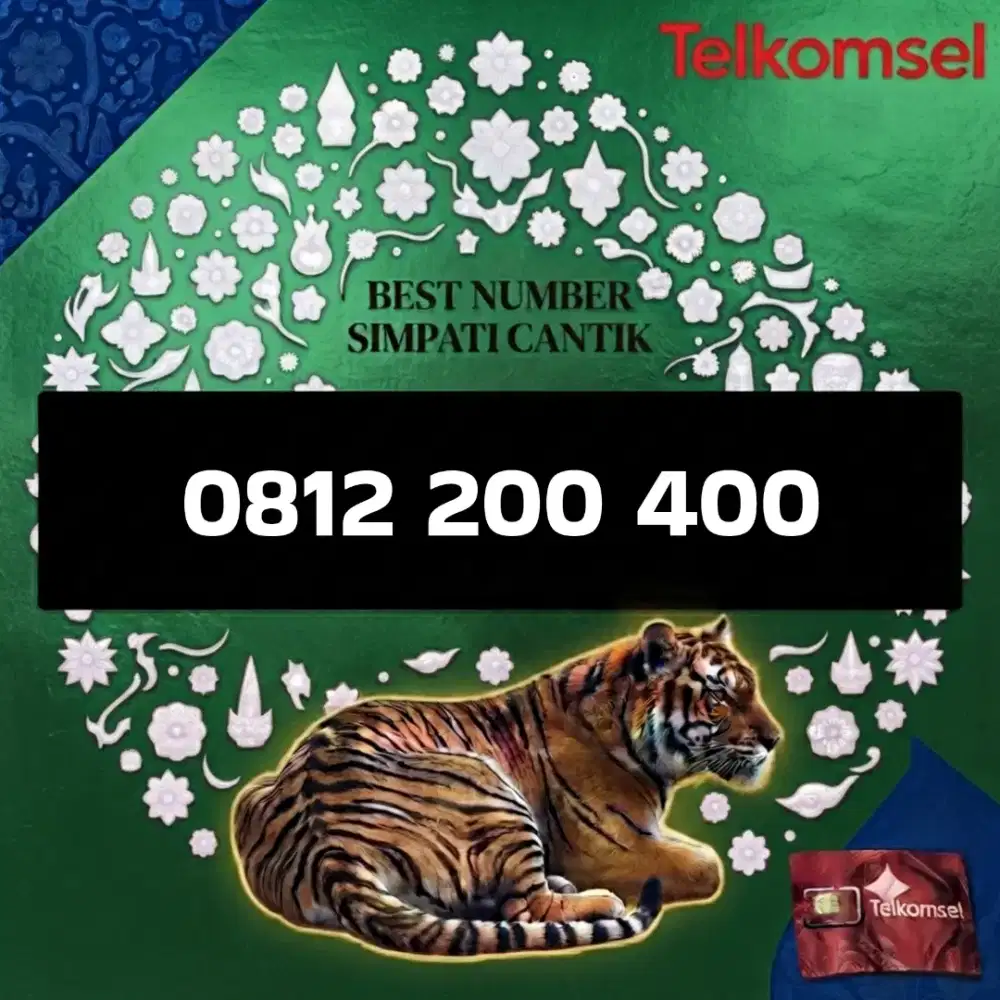 Nomor cantik simpati Telkomsel