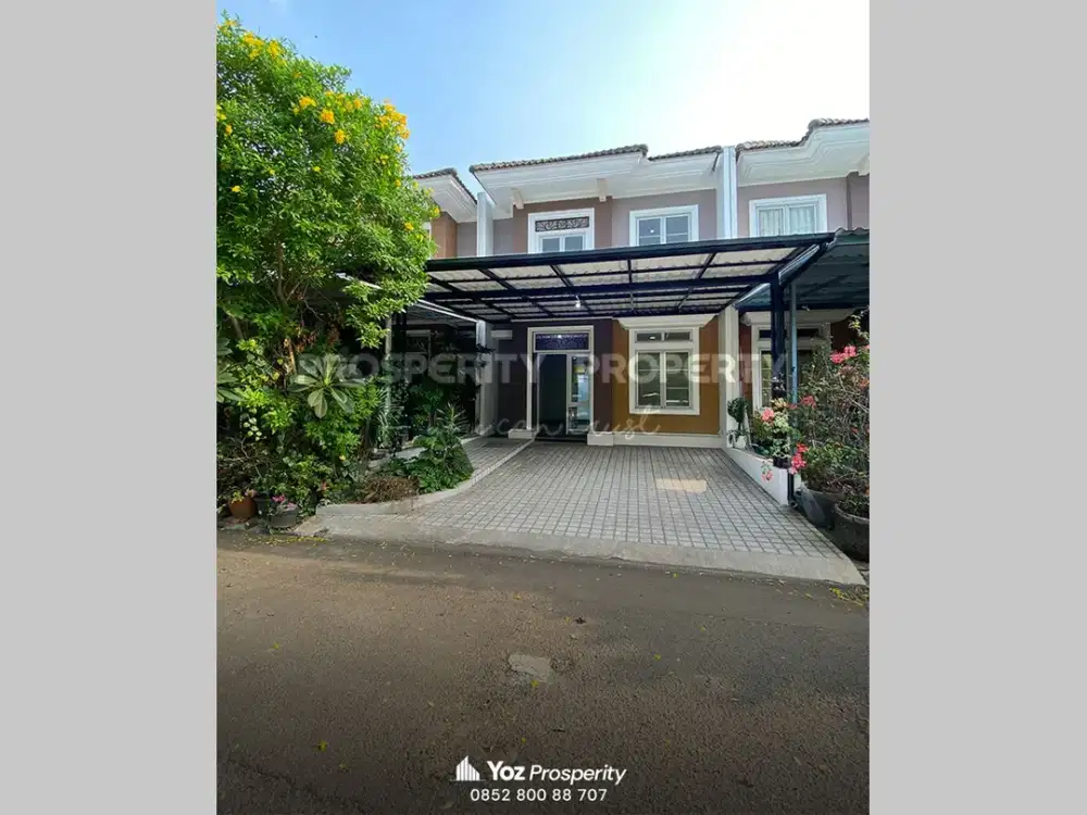 Rumah 2 Lantai Sudah Renovasi di Cluster Michelia Centro Paramount Gading Serpong Tangerang Banten