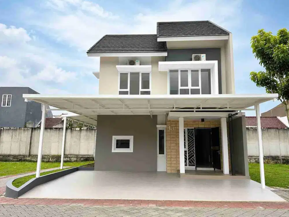 DIJUAL RUMAH FULL FURNISHED PERUMAHAN KUANTAN REGENCY MLATI SLEMAN