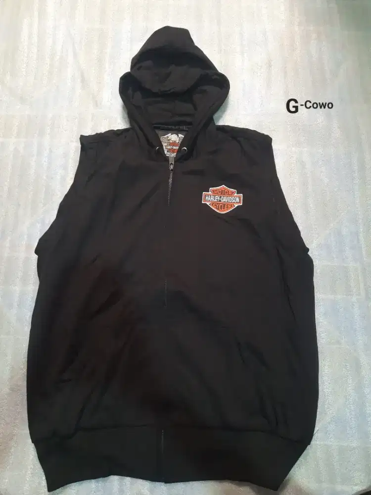Rompi harley davidson original full bordir kode G