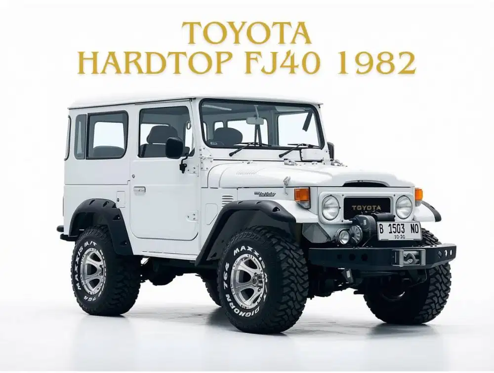 Toyota Land Cruiser Hardtop Fj40 manual bensin 1982