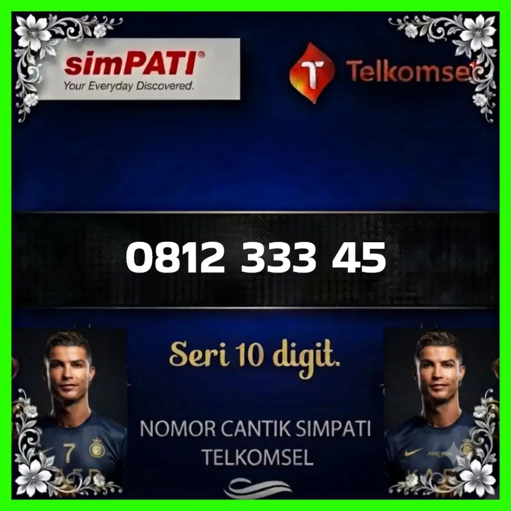 Nomor cantik simpati Telkomsel super