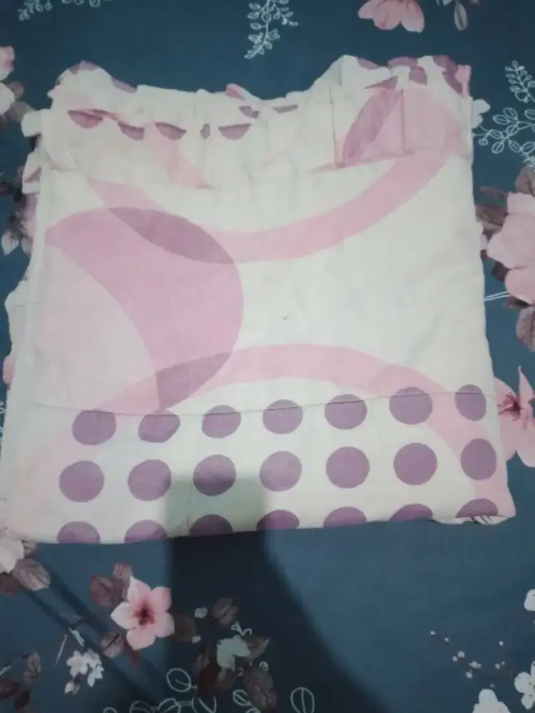bedcover sudah dilaundry