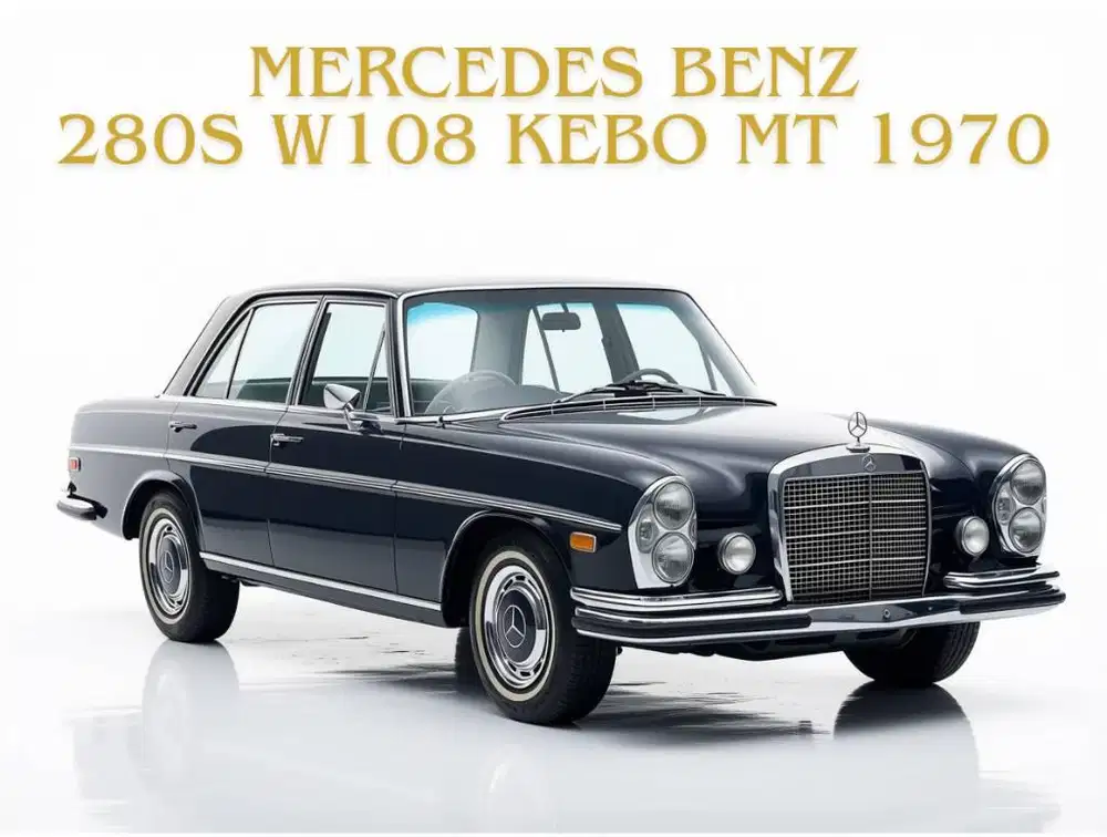 Mercedes Benz 280s W108 Kebo MT 1970 full part number