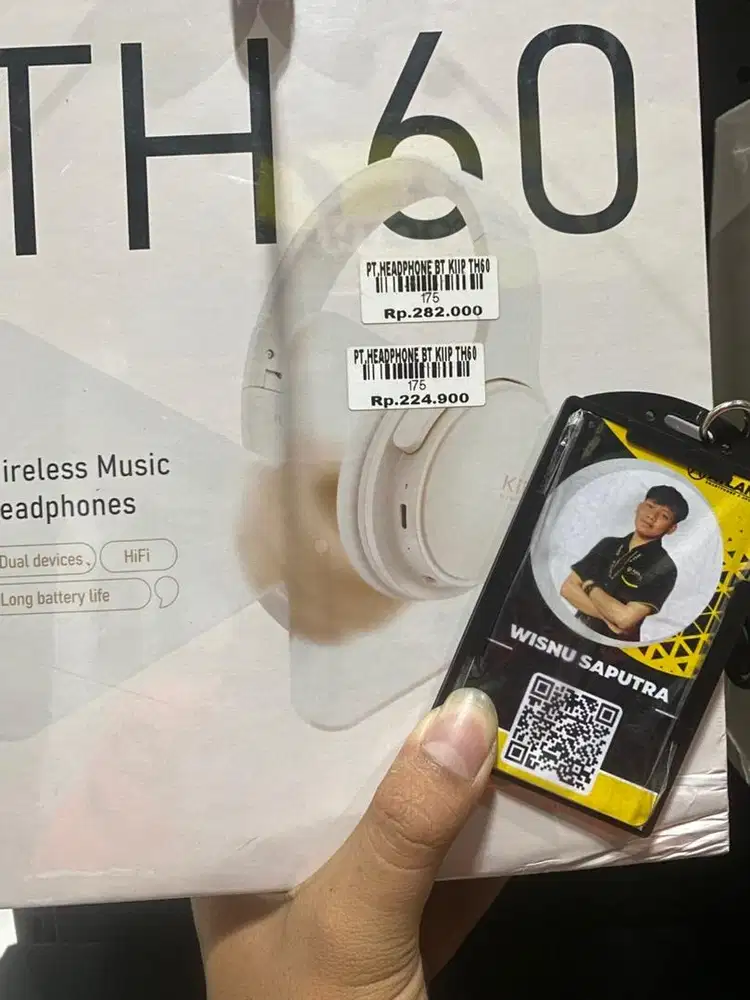 HEADPHONE BT KIIP TH60|ATLANTIS DAHSYAT