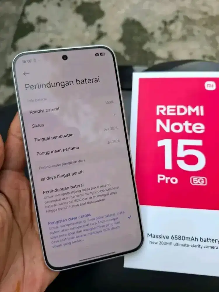 Xiomi redmi note 15 pro 5g