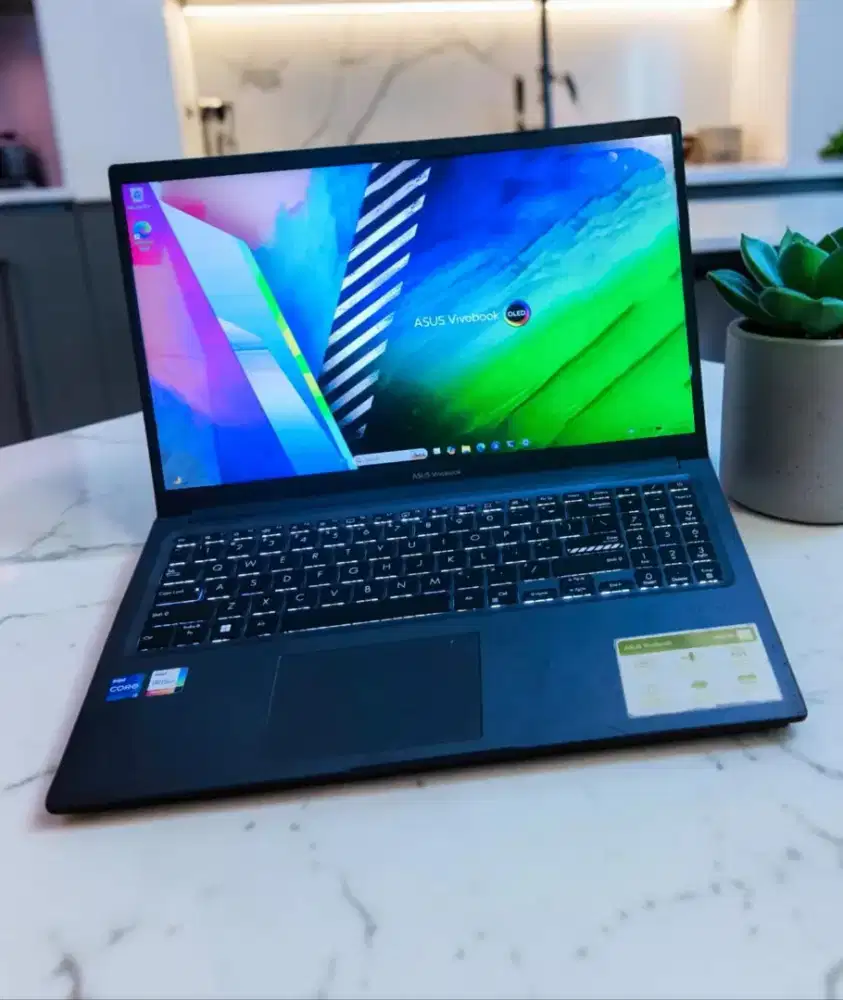 Laptop Design ASUS VIVOBOOK 15 Core i7 Ram 16/512gb Ssd Siap Pakai COD