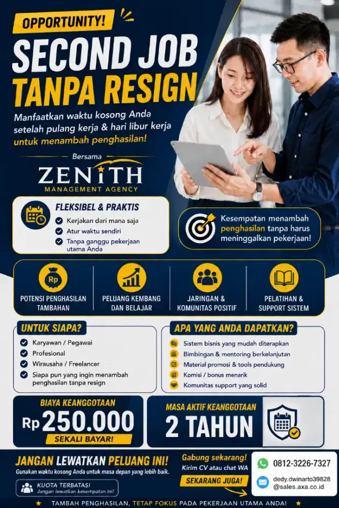Bangun Penghasilan Tambahan Tanpa Meninggalkan Pekerjaan Utama