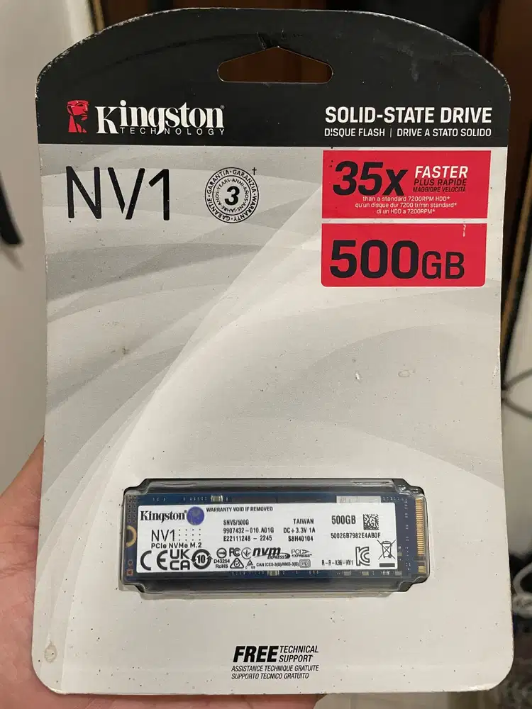 ssd 500gb nvme kingston