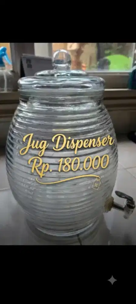 DIJUAL JUG / DISPENSER GELAS