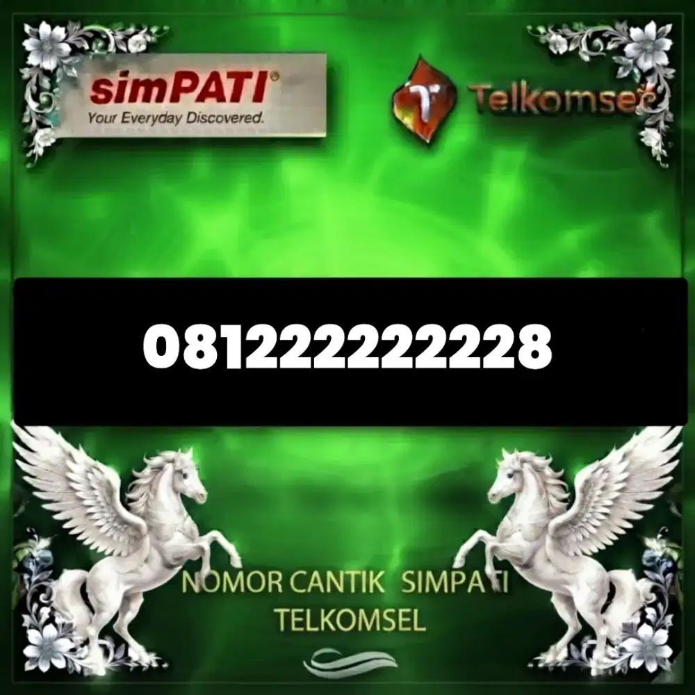 Nomor cantik simpati Telkomsel super