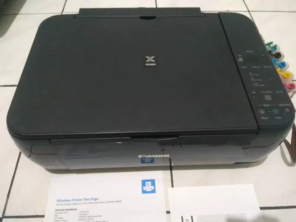Printer scan copy Canon MP 287 no minus like new