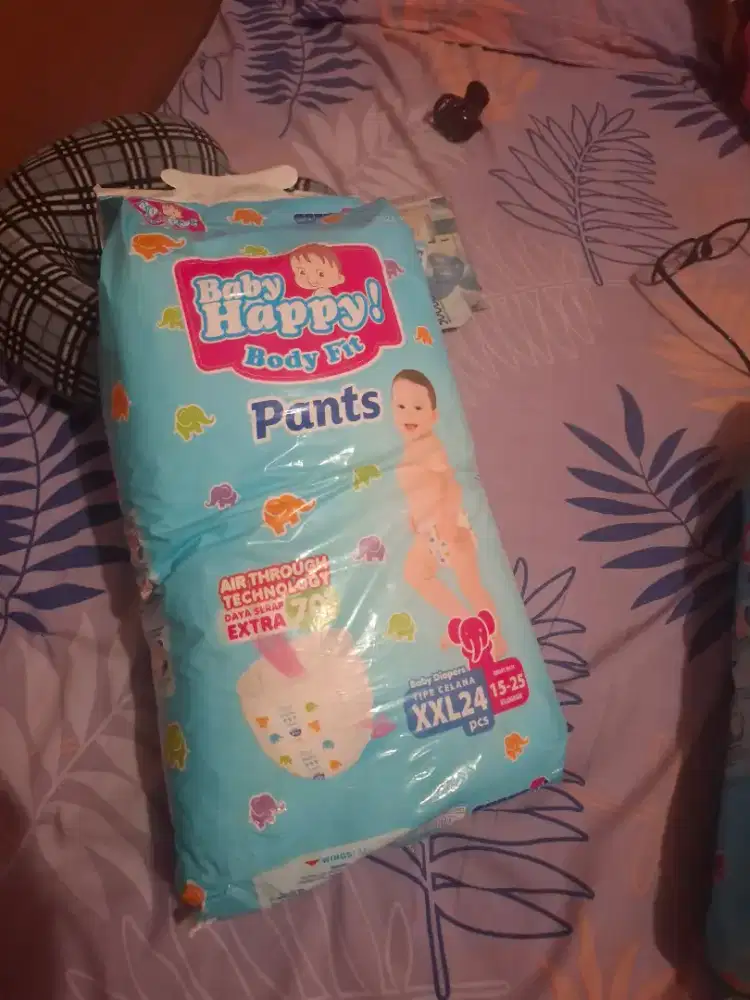 Dijual pampers happy baby XXL 24 pcs