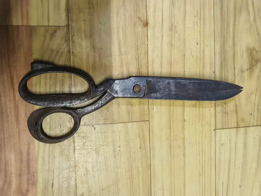 Gunting kain antik merk carl schlieper solingen germany