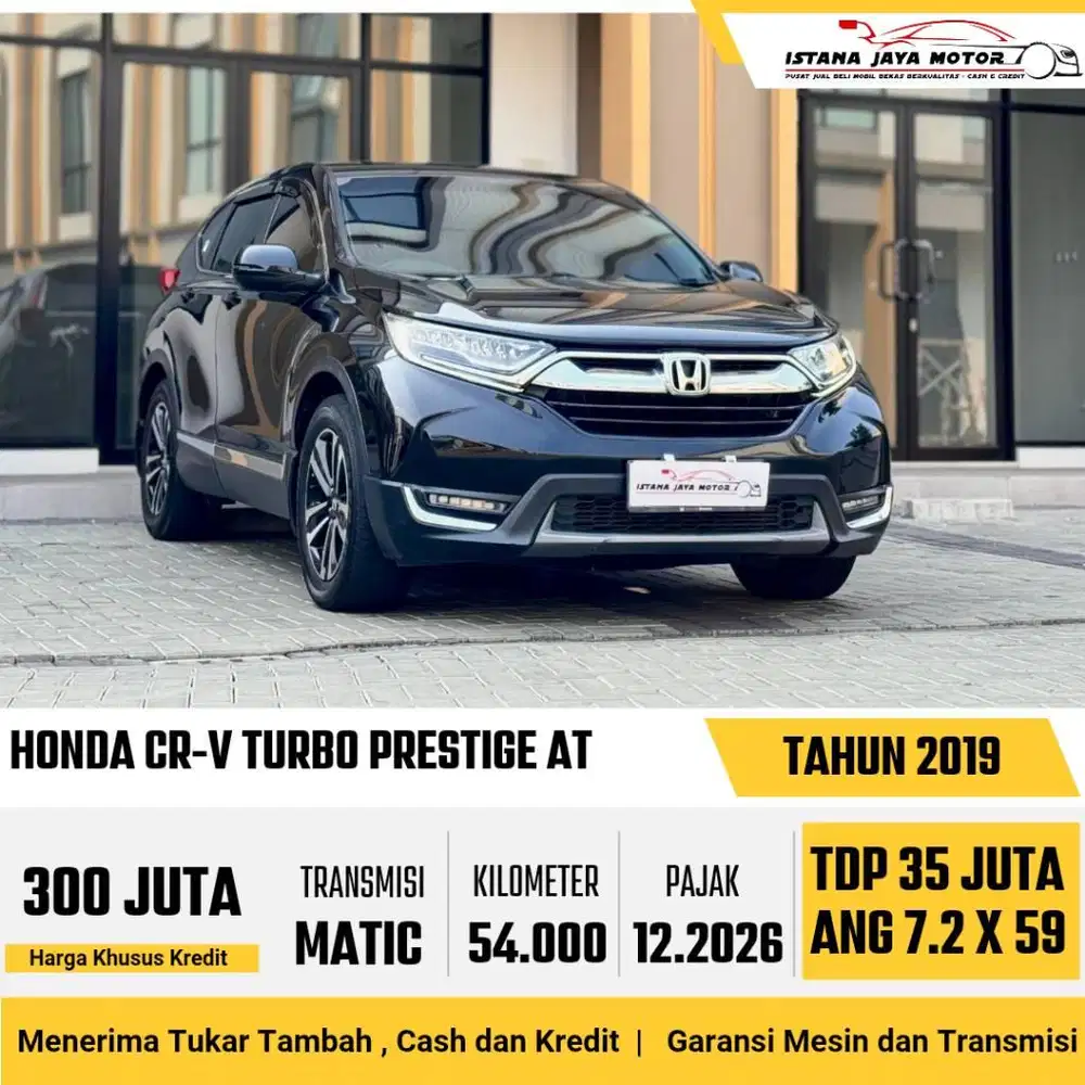 LOW KM !! Honda CR-V Turbo Prestige Automatic 2019