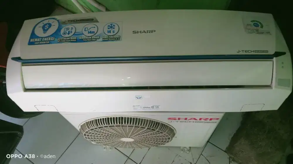AC Sharp 1/2pk inverter /bisa tukar tambah