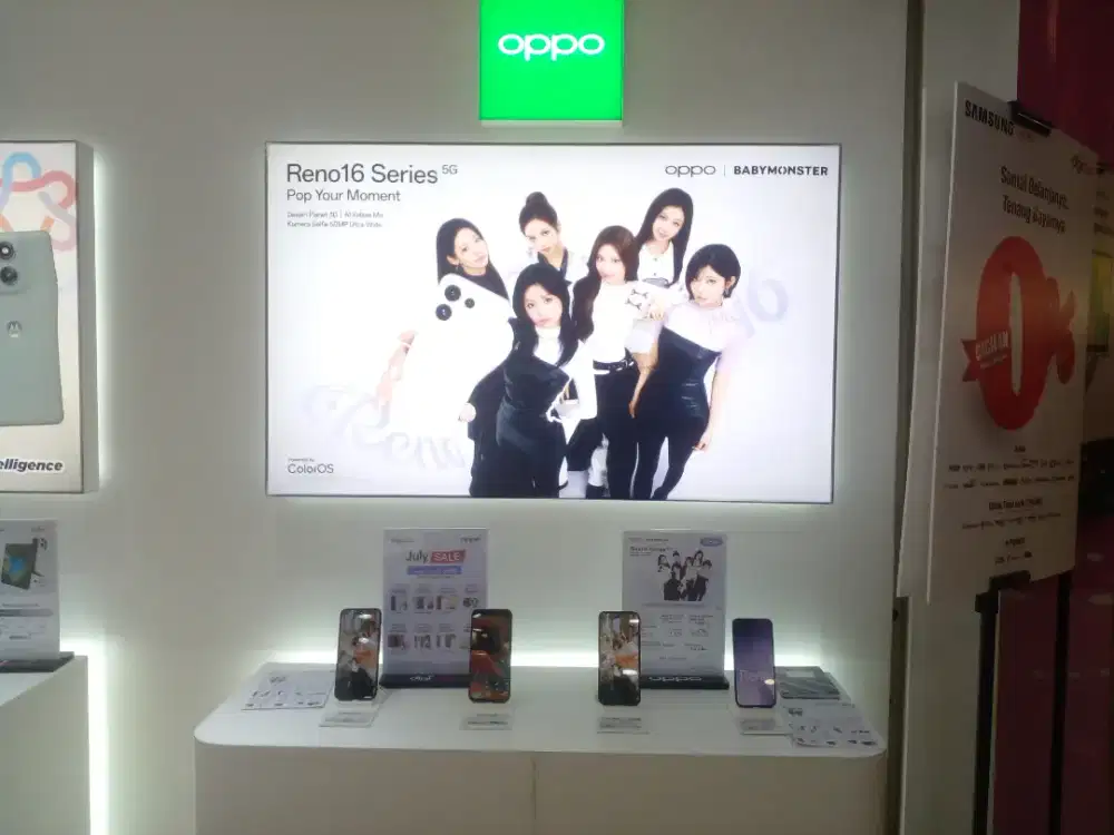 Oppo Reno 16 Series blibli Grage Cirebon lantai 2