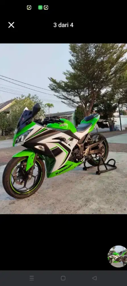 Kawasaki Ninja 250 FI ABS LTD Hijau