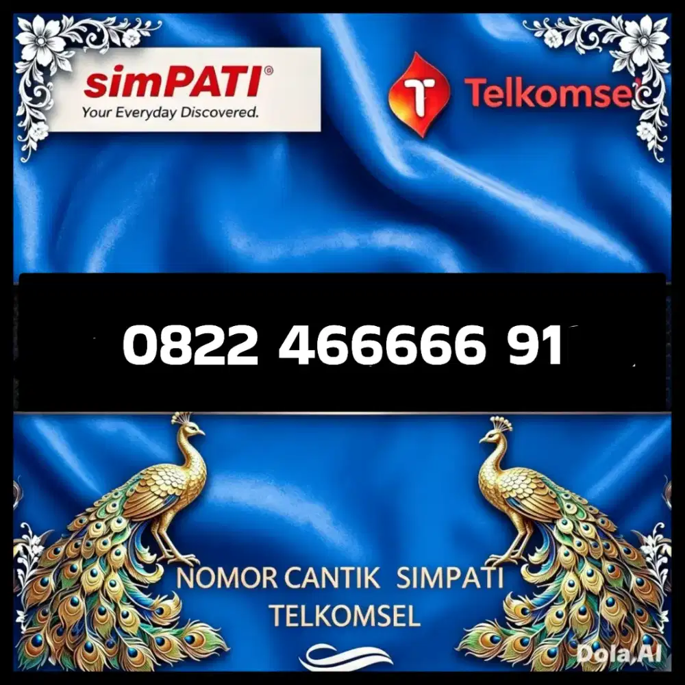 Nomor cantik simpati Telkomsel super