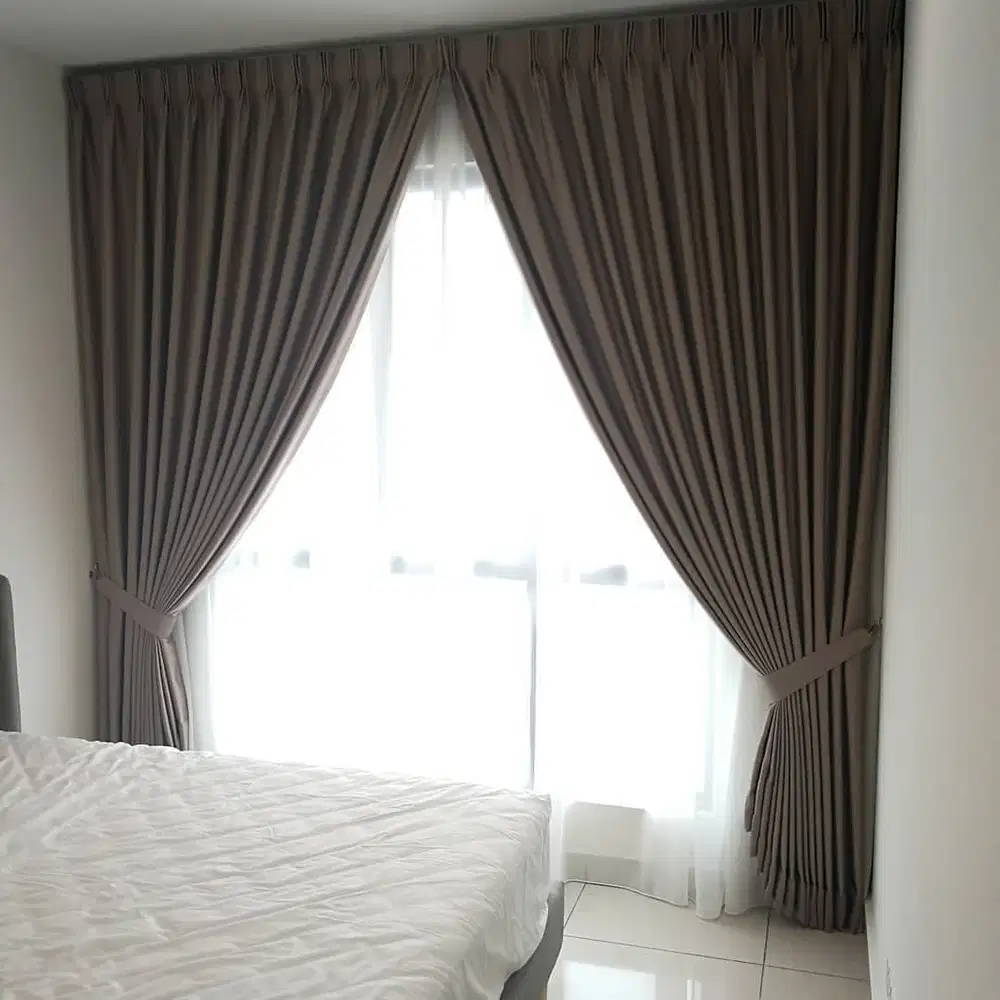 Jasa pasang gorden blinds vertikal gorden krey vertical roller blind