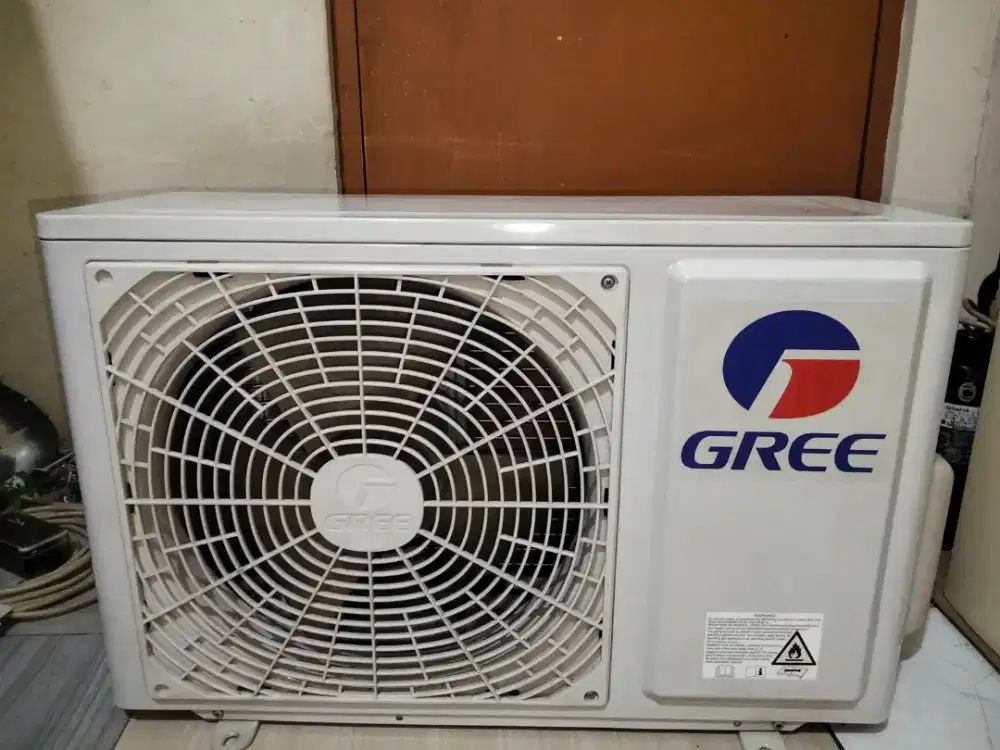 Outdor ac Gree setengah pk orisinil