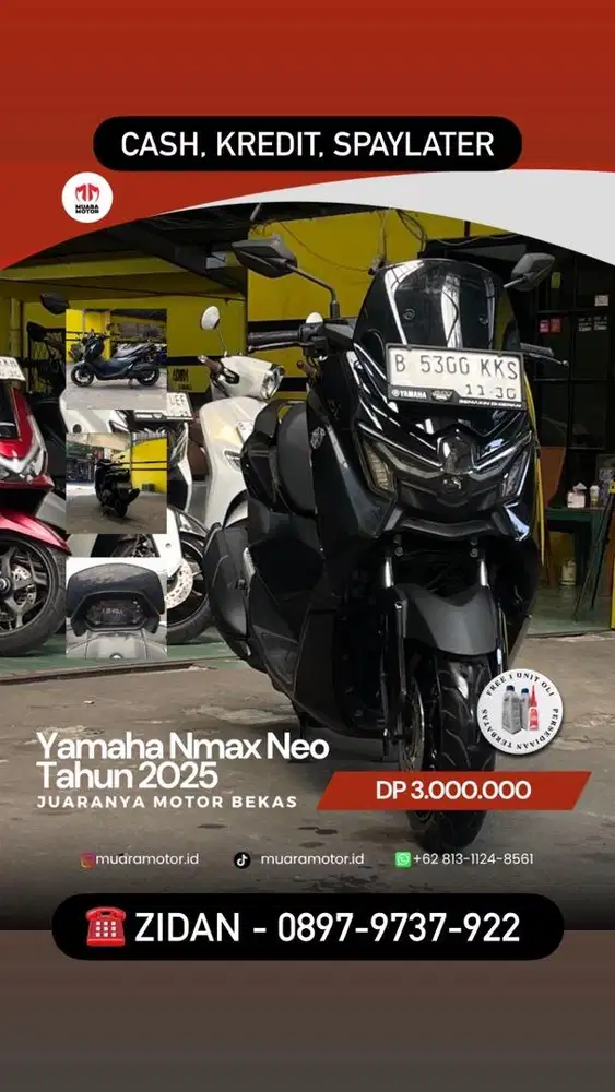 YAMAHA NMAX NEO 2025 CASH & KREDIT !!!