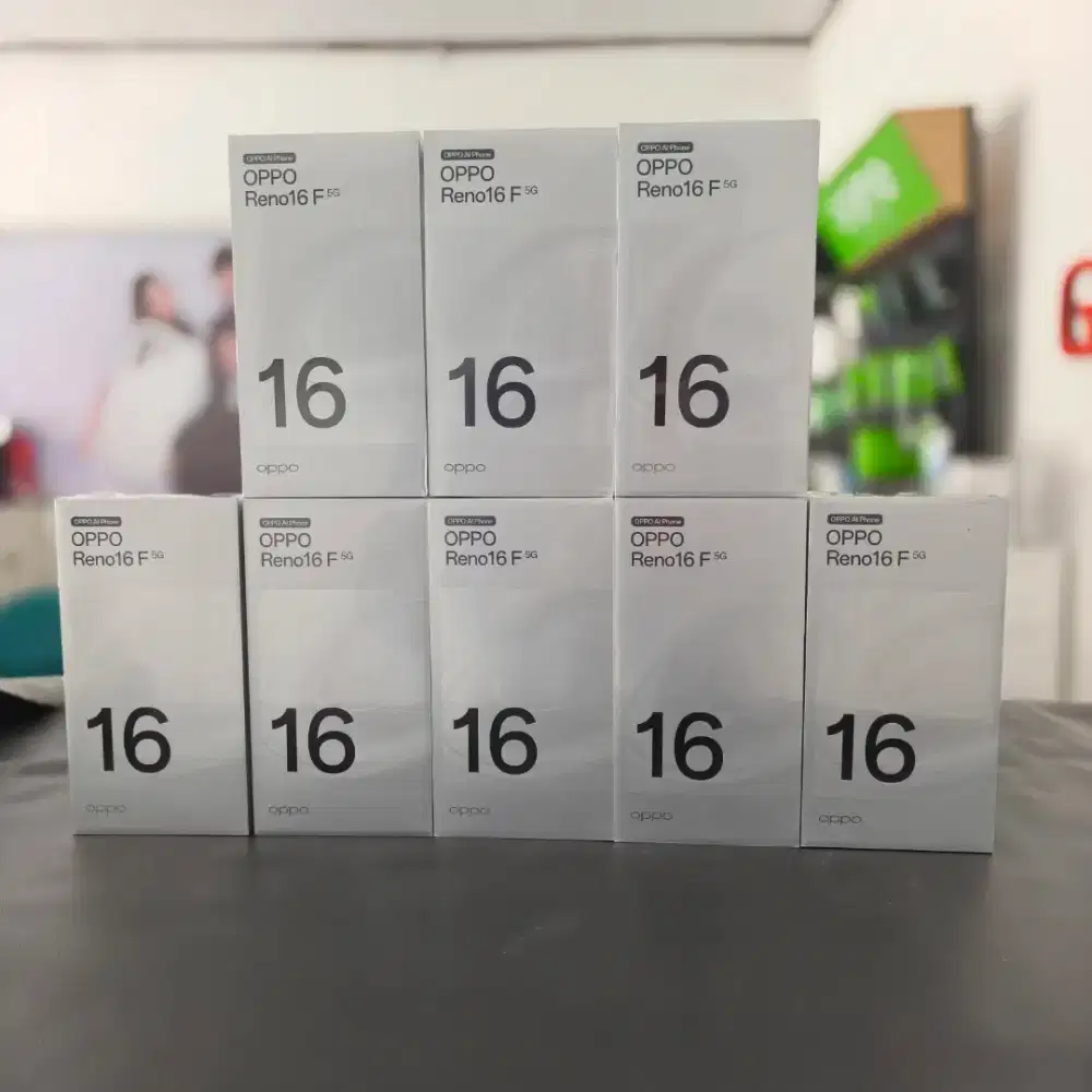 Oppo Reno 16F 5G Ram 8+8/256Gb Terbaru
