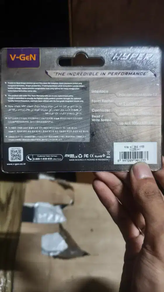 SSD NVMe Hyper M.2