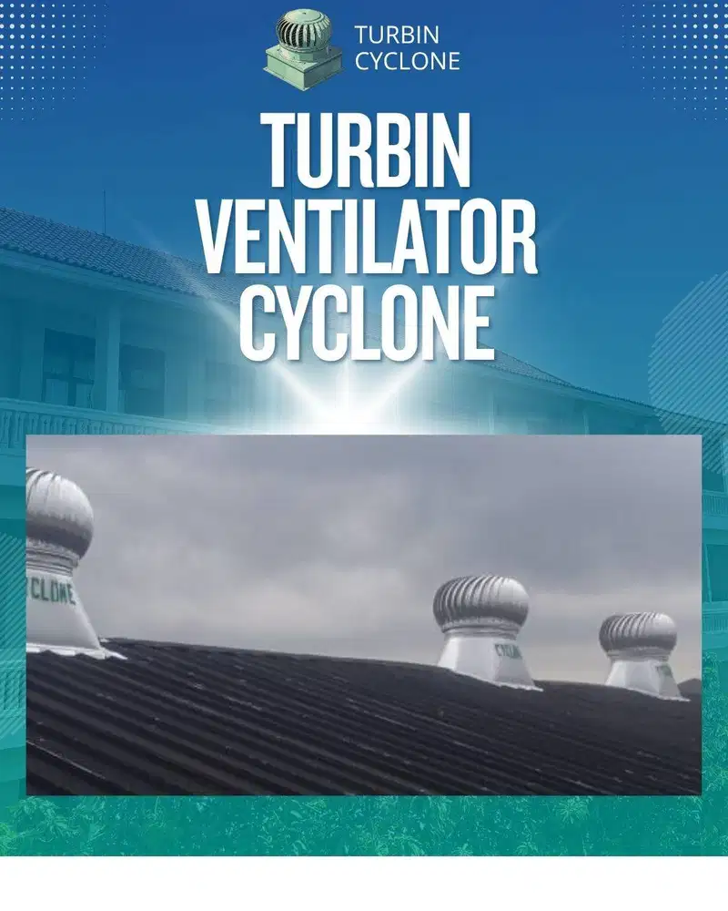 Ventilasi Udara Sidoarjo dengan Turbin Ventilator Tanpa Listrik