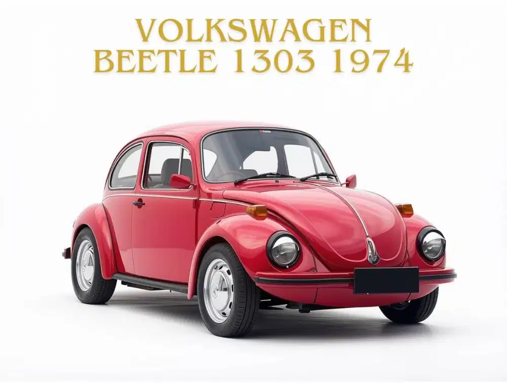 Volkswagen Vw beetle 1303 kodok 1974 full restorasi