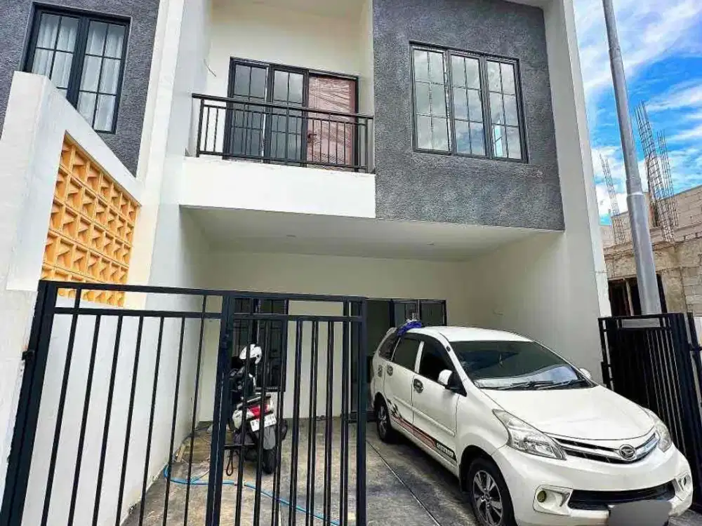 Rumah 2 lantai di kawasan strategis dan asri daerah pasar minggu, Jakarta selatan