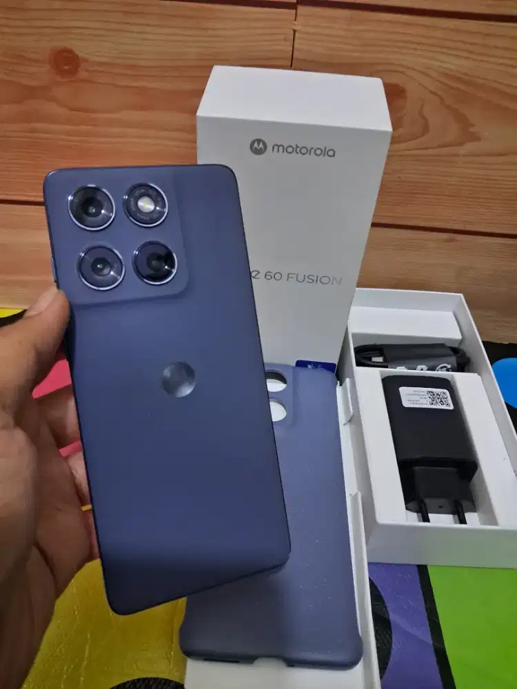 Motorola edge 60 fusion ram 12/256 Fulset No mimus masih baru