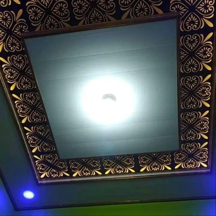 Sekat Plafon Partisi PVC GRC Gypsum Jasa Tukang Pasang Wall Moulding
