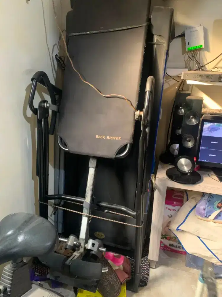 Back Biotek Alat Gym Sit Up Bench Fitness Lipat