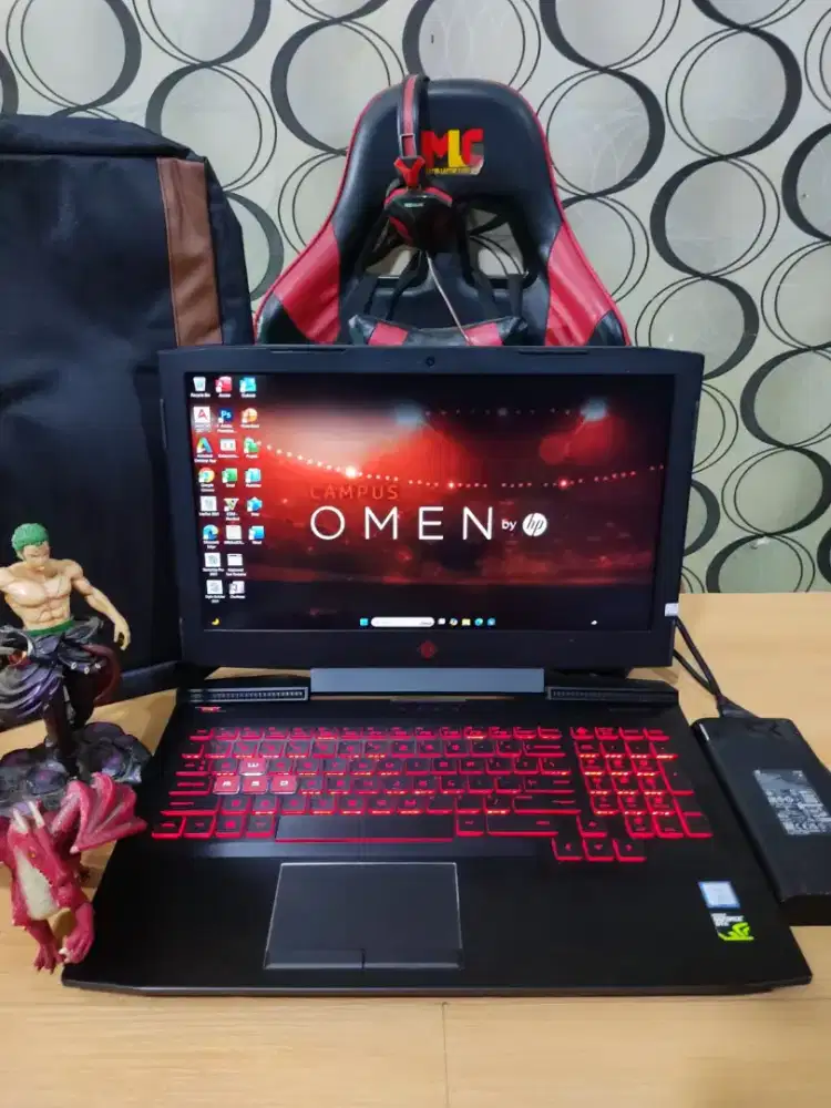 Laptop Gaming Design HP Omen GTX 1060 Vram 6GB Siap Pakai