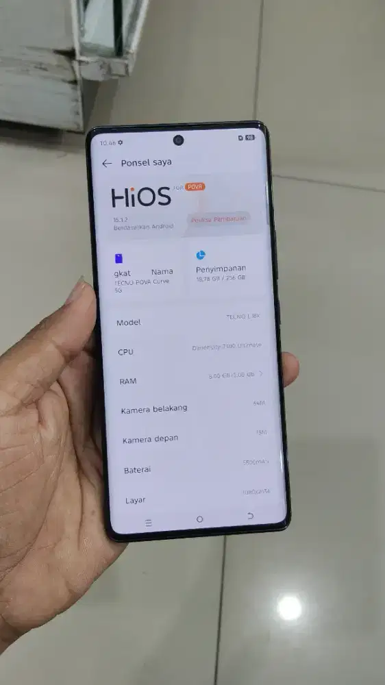 tecno pova curve 5g 8/256 hp casan