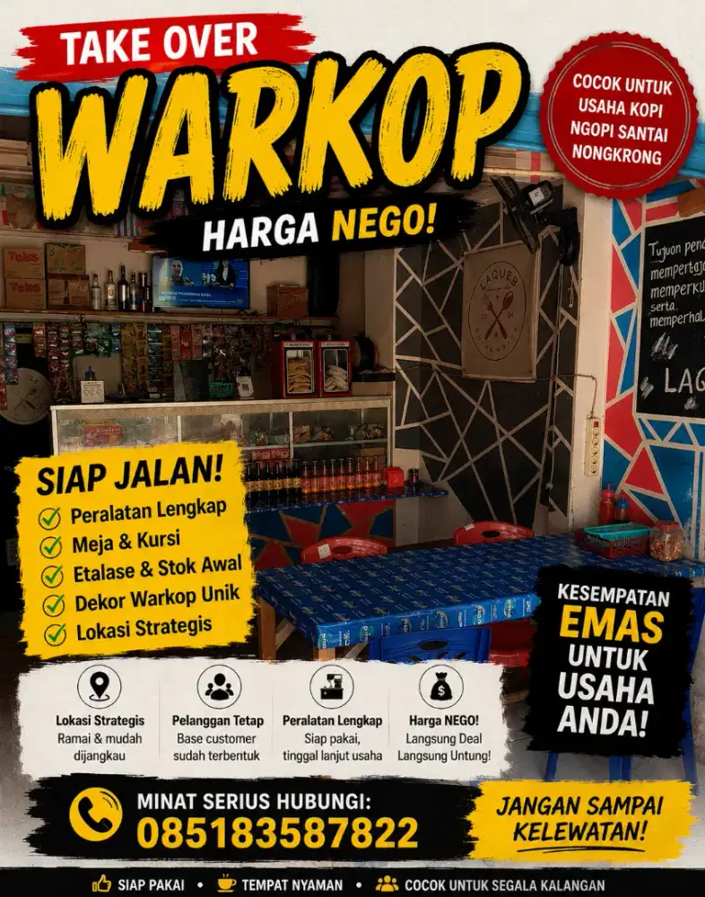 Take Over Warung Kopi, Warmindo