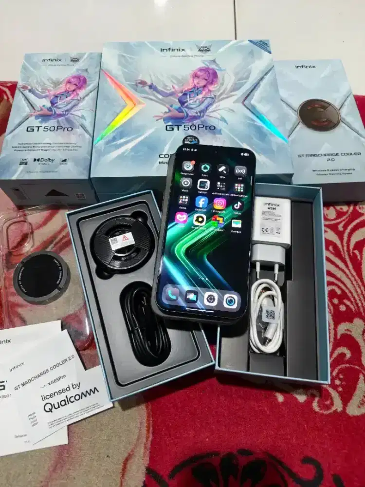 Infinix gt 50 pro 12/256 Fullset