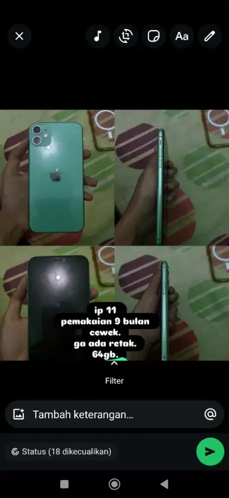 jual iPhone 11 fullset