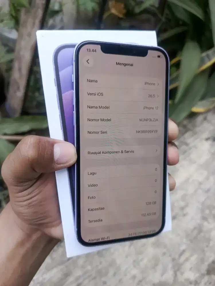 Iphone 12 128 GB Basic fullset