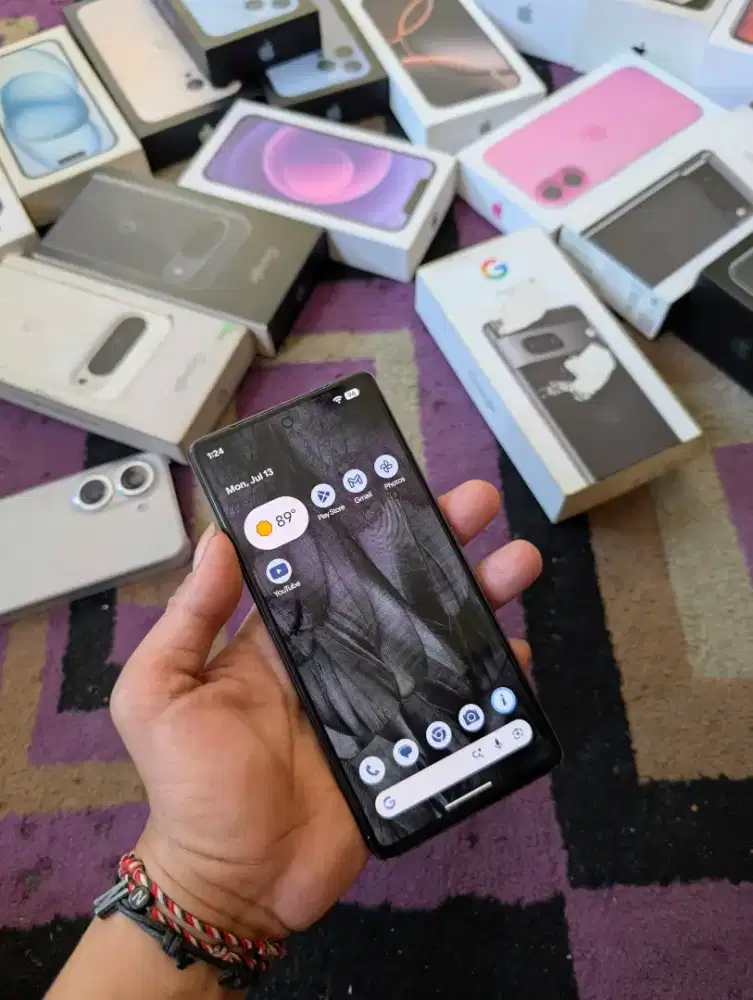 Google Pixel 7 256Gb fullset original resmi beacukai