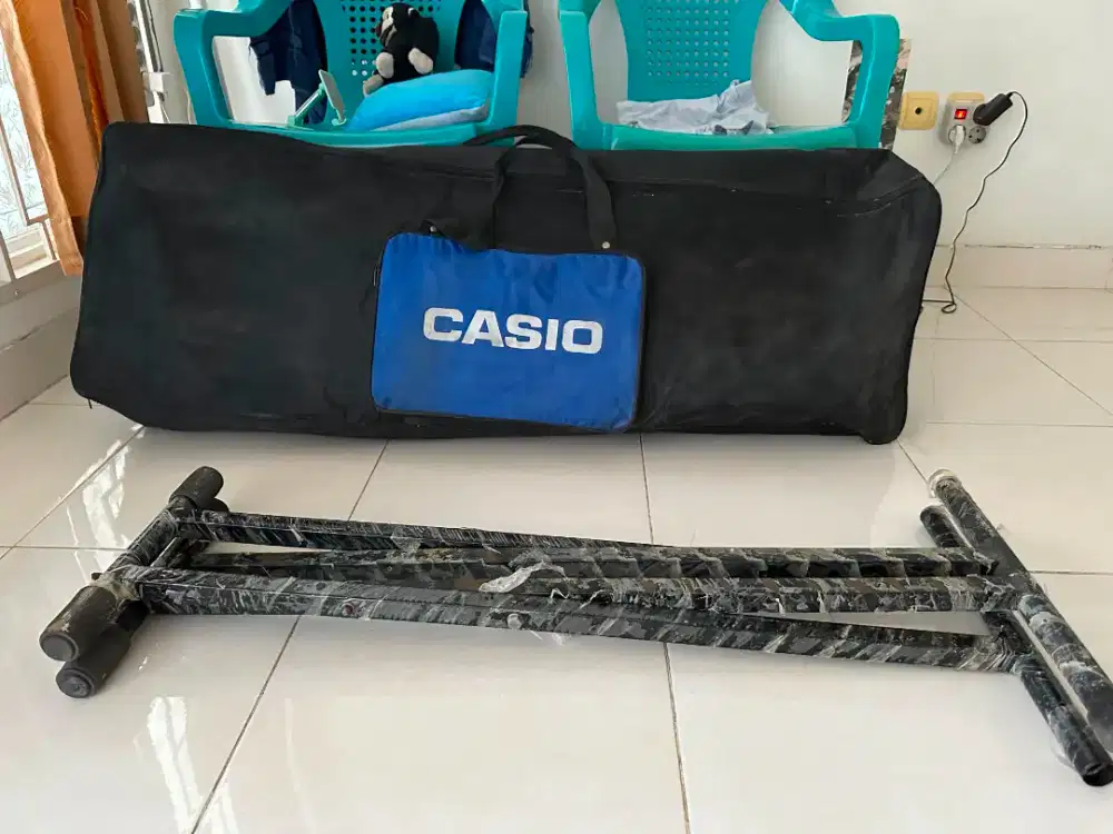 Keyboard Casio WK-1800 Mulus Lengkap (Softcase & Stand) - COD Tangsel