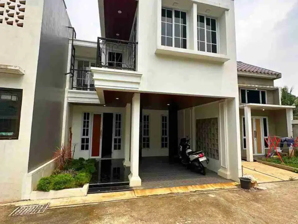 Jual Rumah Baru Siap Huni Cluster Di Tanah Baru Beji Kota Depok (Akses Jalan 2 Mobil)